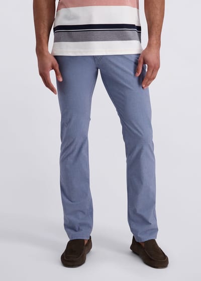 pierre cardin 5-pocket broek Lyon in Regular Fit