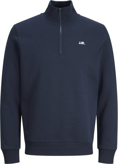 JACK&JONES - JREBREBEL LOGO SWEAT HALF ZIP - Jongens - Vesten