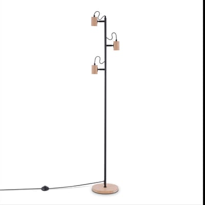 Vloerlamp Orim bruin