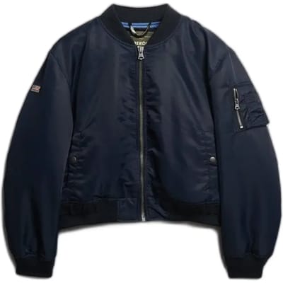 Superdry MA1 Bomberjack Blauw Grootte: 42