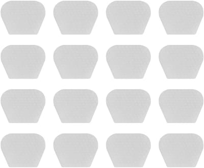Dailygoods- Gitaarplectrum 16 Stuks - Gel Grip - Dun Ontwerp - Transparant - Antislip - Siliconen Materiaal - Plectrumgrip