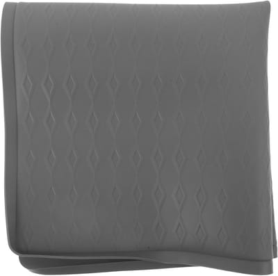Wasmachine Beschermmat - Droger Onderlegger - Apparaten Beschermen - Waterdicht Antislip - 60x60 cm - Grijs