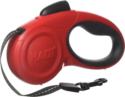 Halti - Rollijn - Maat M - Rood - 5 meter - uitlaatriem voor de hond - tot 20 kg -