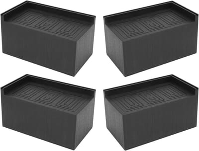 Verhoog je Bed of Meubels met 4 Stuks Brede Verhogers van 3 Inch voor Sofa, Stoel en Wasmachine