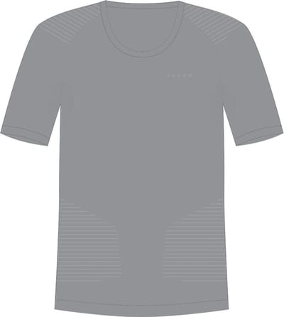 FALKE Wool-Tech light Protective Shirt sneldrogend functioneel functioneel shirt met korte mouwen heren grijs - maat XXL