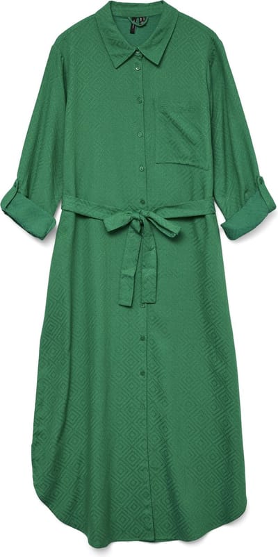 VERO MODA - VMVILNA LS 7/8 SHIRT DRESS WVN GA - Dames - Mini jurken