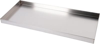 Druppelbak Roestvrij Staal - Lekbak Airco Afvoerpan - Water Opvangen - Zwaar 304 Staal - 60 x 50 cm - Zilver