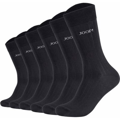 JOOP! Sokken Premium Essential Mercerised Socks 6P Set van 6