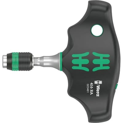 Wera Kraftform Kompakt 400 RA Set 1 Bitschroevendraaier 17-delig Kruiskop Phillips, Kruiskop Pozidriv, Torx, Inbus, Plat