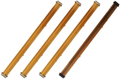 Dailygoods - Dailygoody - 4 Koppels Links Rechts Slider Gesp - Vervangingsonderdeel voor Nintendo Switch - Duurzaam en Sterk - Reparatie Tool - Geschikt voor
