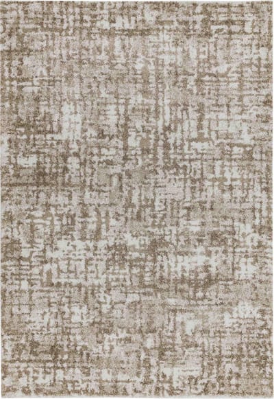 Easy Living - Dream-Brown-cream Vloerkleed - 160x230  - Rechthoek - Laagpolig Tapijt - Modern - Beige, Bruin