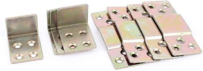 Bank Connector - Meubel Bevestiging - Bank Stabiliseren - Eenvoudige Installatie - 4 Sets - Koperkleur