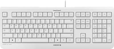 CHERRY KC 1000 - Toetsenbord - QWERTY - VS - lichtgrijs