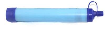 Dailygoods- Waterzuiveraar Dubbele Filtratie - Draagbare Waterfilter - Noodpakket - Backpacken - Kamperen - Uniek Inlaatontwerp