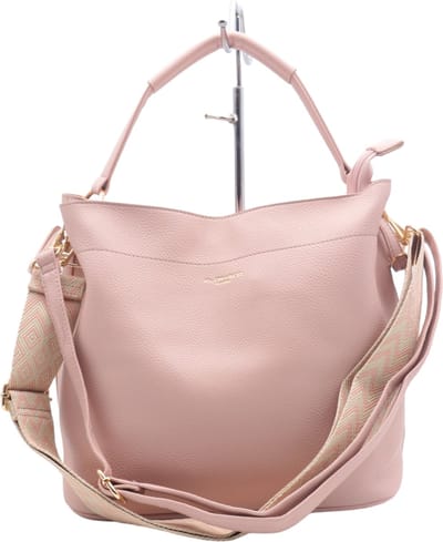 Damestas - Flora & Co - Bag in bag/tas in tas - handtas/crossbody - fashion riem - roze