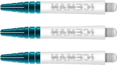 Dart Stelen - Dart Accessoires - Precisie Werpen - Nitrotech Ionisch Ontwerp - Medium 42mm - Zwart
