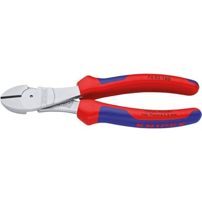 Knipex Krachtzijkniptang 180mm 2-Componenten Handgrepen