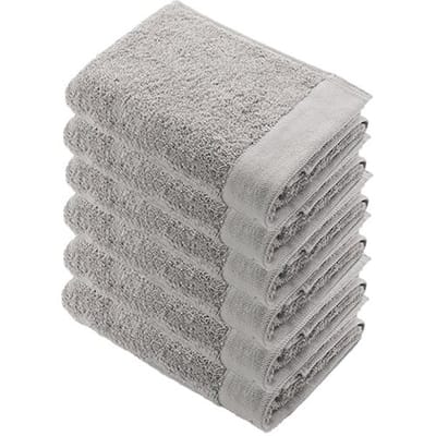 Walra Remade Cotton Handdoek 70 x 140 cm 550 gram Zand - 6 stuks