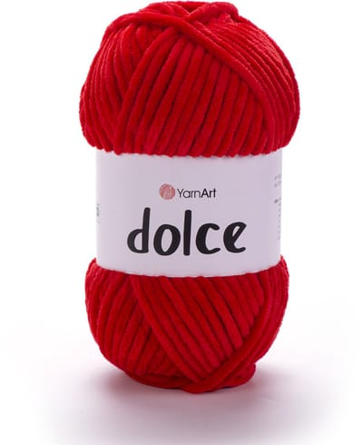 YarnArt Dolce - Chenille Garen - 100% Micropolyester - 100g - 120m - Kleur 748