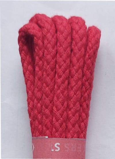 Strickers Veter - Rood - Rond - Koord Veters - Lengte 90 cm - Dikte 4 mm - Schoenveter