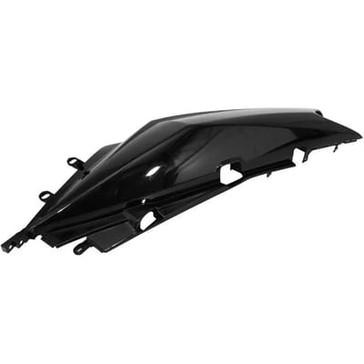 rechter achterdeksel p2r voor scooter yamaha 500 tmax 2004 t/m 2007 glanzend zwart / paar nieuw