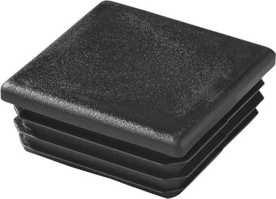 ProPlus Insteekdop - Vierkant - 50 x 50 mm - Zwart - PE - Voor buisconstructies en meubels