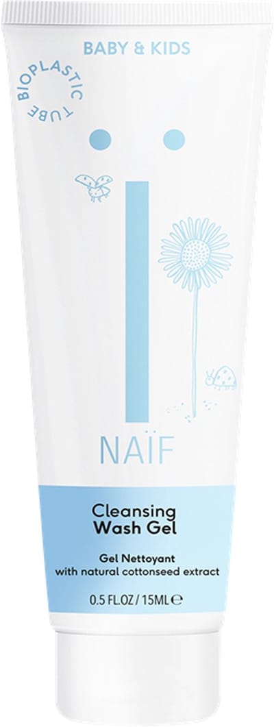 Naïf Care mini - Cleansing Wasgel - 15ml - Reisverpakking