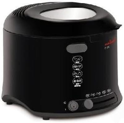 Friteuse - Frituurpan - Lekker Frituren - Compact Formaat - 1 kg Capaciteit - Wit