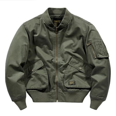 Nieuw Herfst- en Winter Vliegpak Jas Heren Verdikt Baseball Uniform Herfst en Winter Grote Maat Los Werkjack XXXXL black