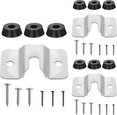 Dartbord Ophangsysteem - Muurbevestiging Kit - Stalen Dart Games - 3 Set Inclusief - Compact Formaat - Zilver Zwart