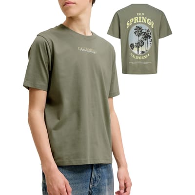 Jack & Jones City Photoprint SS Shirt Jongens - Maat 128