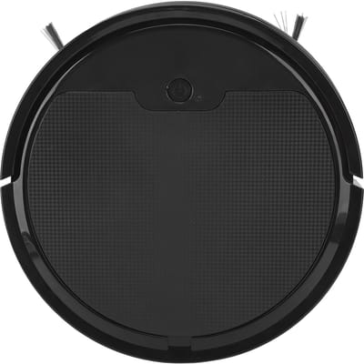 Aspirateur robot intelligent, contrôle par application, puissance d'aspiration de 2 000 Pa, autonomie de 80 minutes, balayage automatique silencieux black