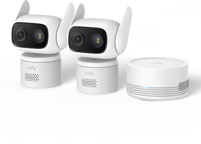 Eufy Wired Cam C31 Wit Duo Pack + HomeBase Mini