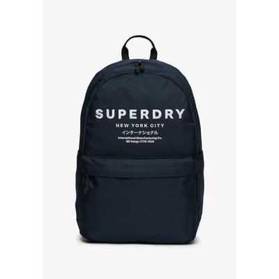 Superdry Logo Graphic Montana Backpack eclipse navy