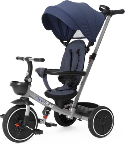 Evolutionaire 4-in-1 Loopfiets Driewieler voor Baby en Peuter - Inklapbaar