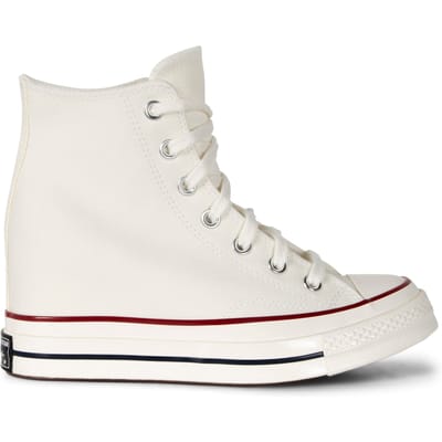 Converse Chuck 70 Wedge Hi Egret/black/red Egret/black/red Taglia: 41 | Sneakers Outlet | Donna