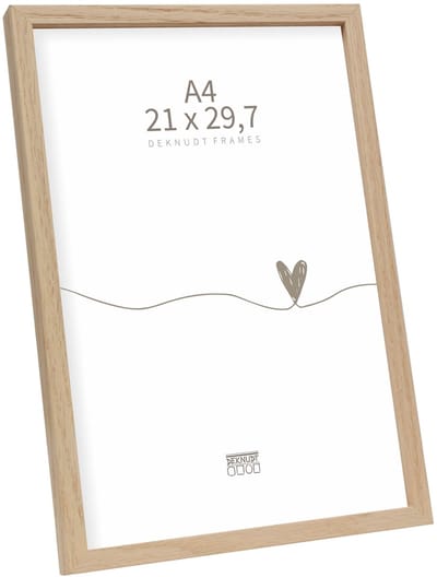Deknudt Frames fotolijst S47DJ1 - naturel eik - foto A4 (21x29,7 cm)