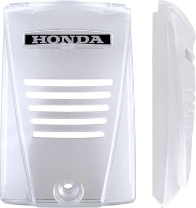Honda camino frontmasker TRANSPARANT met aluminium Honda plaatje