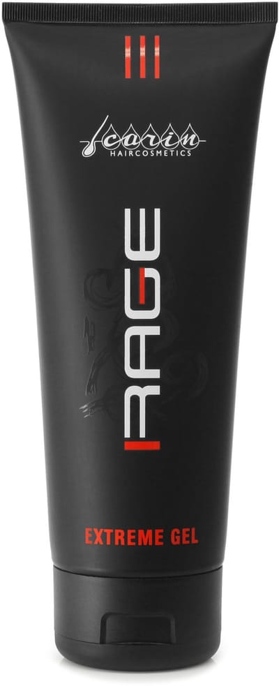 Carin Rage Extreme Gel - Haargel Extra Sterke Hold 5 - Matte Finish - 200 ml