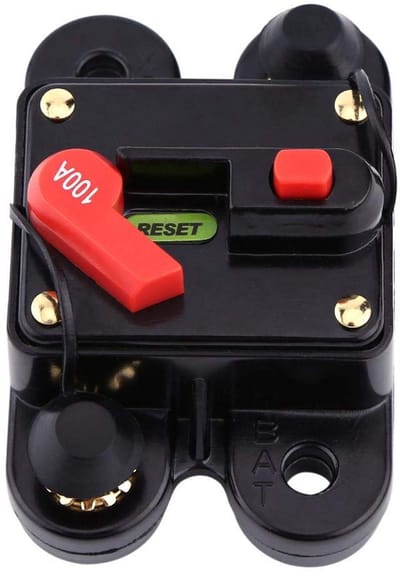 Stroomschakelaar met Resetfunctie voor Auto, Boot en Motorfiets - 12V/24V, 80-300A