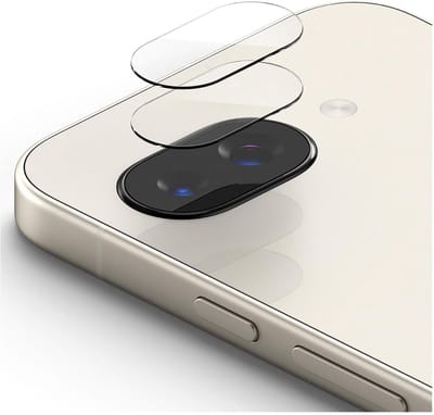 Ringke Camera Lens Protector Geschikt voor Google Pixel 9a - Tempered Glass Case Friendly (2-Pack)