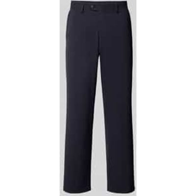 Loose fit pantalon met riemlussen model 'LOOSE-LIAM'