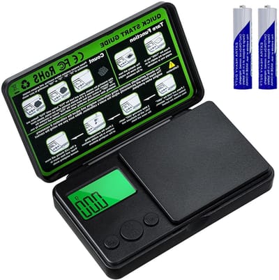 Pocketweegschaal 500g/0.01g - Digitale Miniweegschaal met Verlicht LCD, Tara en 7 Gewichtseenheden voor Sieraden, Koffie en Laboratoriumgebruik