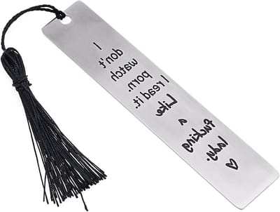 Grappige Boekenleggers voor Vrouwen, Perfecte Cadeaus voor Boekenliefhebbers, Leuke Metalen Boekenleggers voor Vriendinnen en Verjaardagen