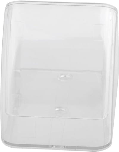 Deurbel Regenhoes - Beschermhoes Deurbel - Deurbel Beschermen - Transparant PC Materiaal - 8 x 8 x 5 cm - Transparant