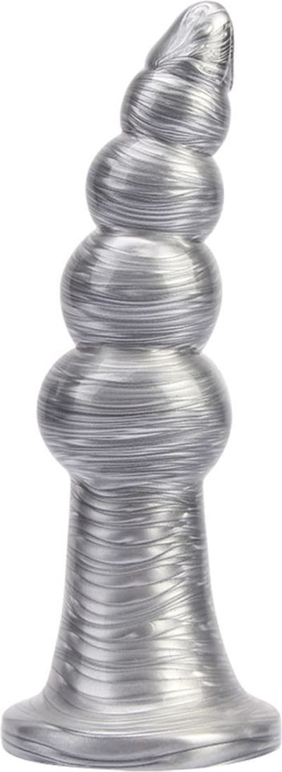 Chisa Novelties - Silver Buttplug - Colt Bisley - Zilver L