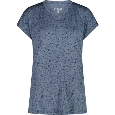 Gemêleerd T-shirt met bloemenprint dames CMP