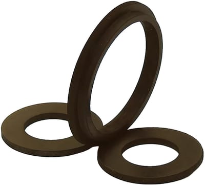 Dailygoods- Afdichtingsset 3-delig - Afdichtingen - Verbindingsafdichtingen - Onderlegschijven - Compatibel met Airjet spa's - Gemaakt van siliconenrubber