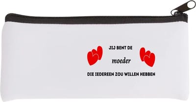 Akyol - jij bent de moeder die iedereen zou willen hebben Etui - Moeder - geweldige mama - liefste moeder - verjaardag - cadeau - kado - bedankje - geschenk - 20 bij 9 cm