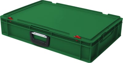 Alpac Kunststof Opbergkoffer - Hobbykoffer - Viskoffer - 600 x 400 x 133 mm - 20L - Groen